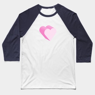 Candy Love Heart in 3D Baseball T-Shirt